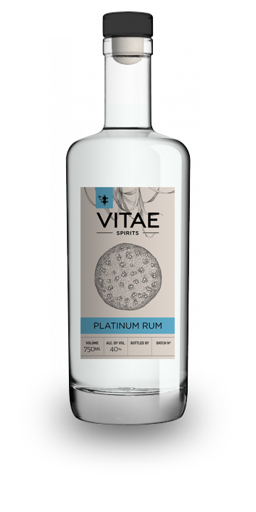 PlatinumRum bottle