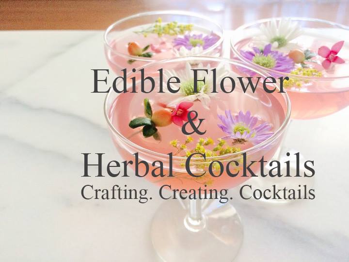 Event: Edible Flower & Herbal Cocktails Workshop Sept. 18th 6:30 to 8:30p -  Vitae Spirits Distillery