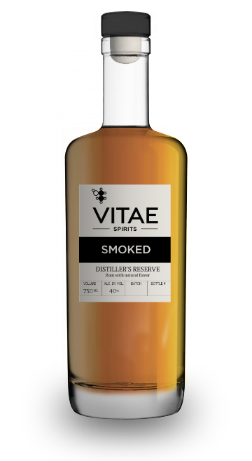 Smoked Rum bottle