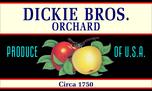 Dickie Bros Orchard Logo